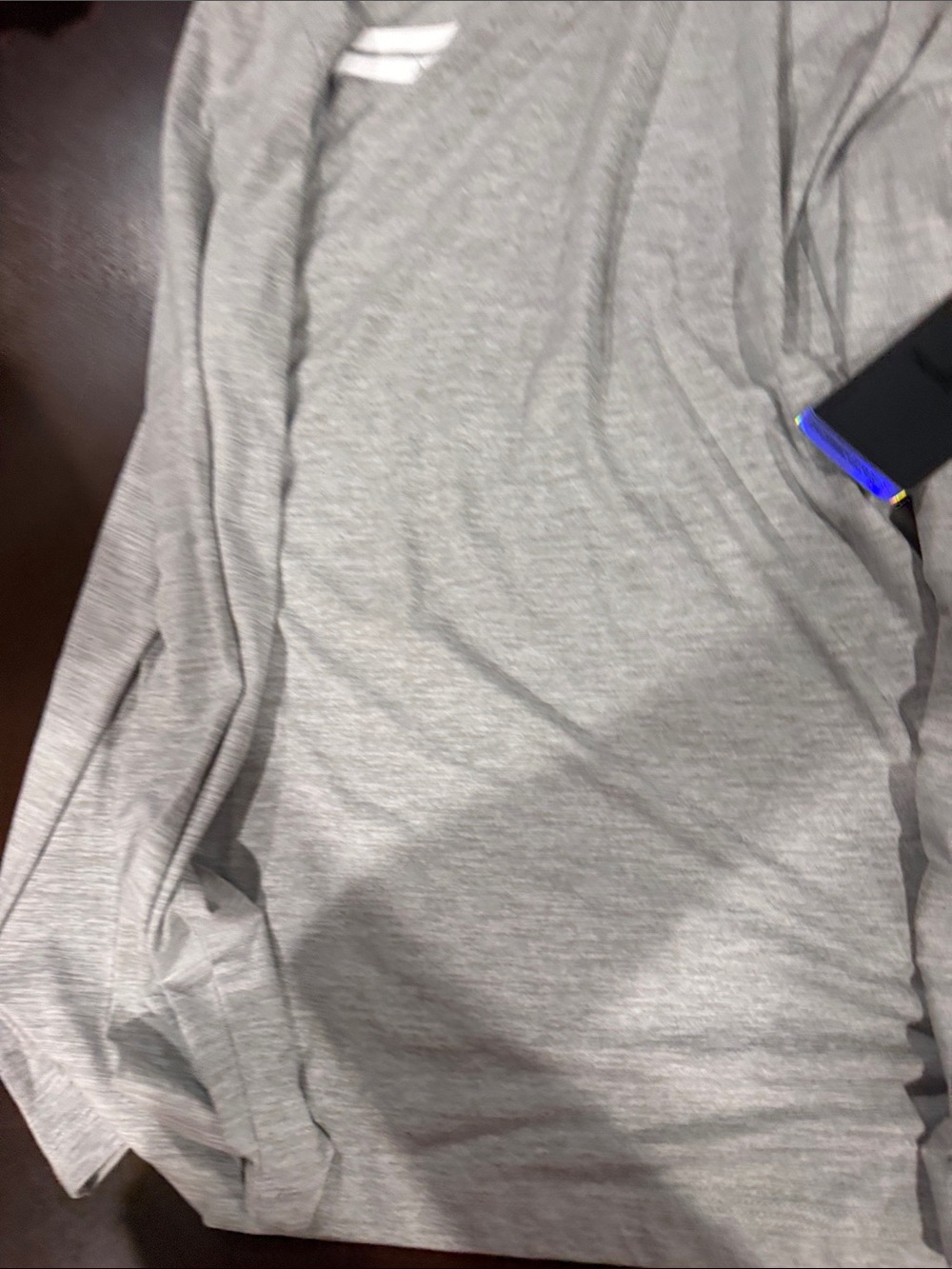 Hurley Men's Light Gray Long Sleeve Tee